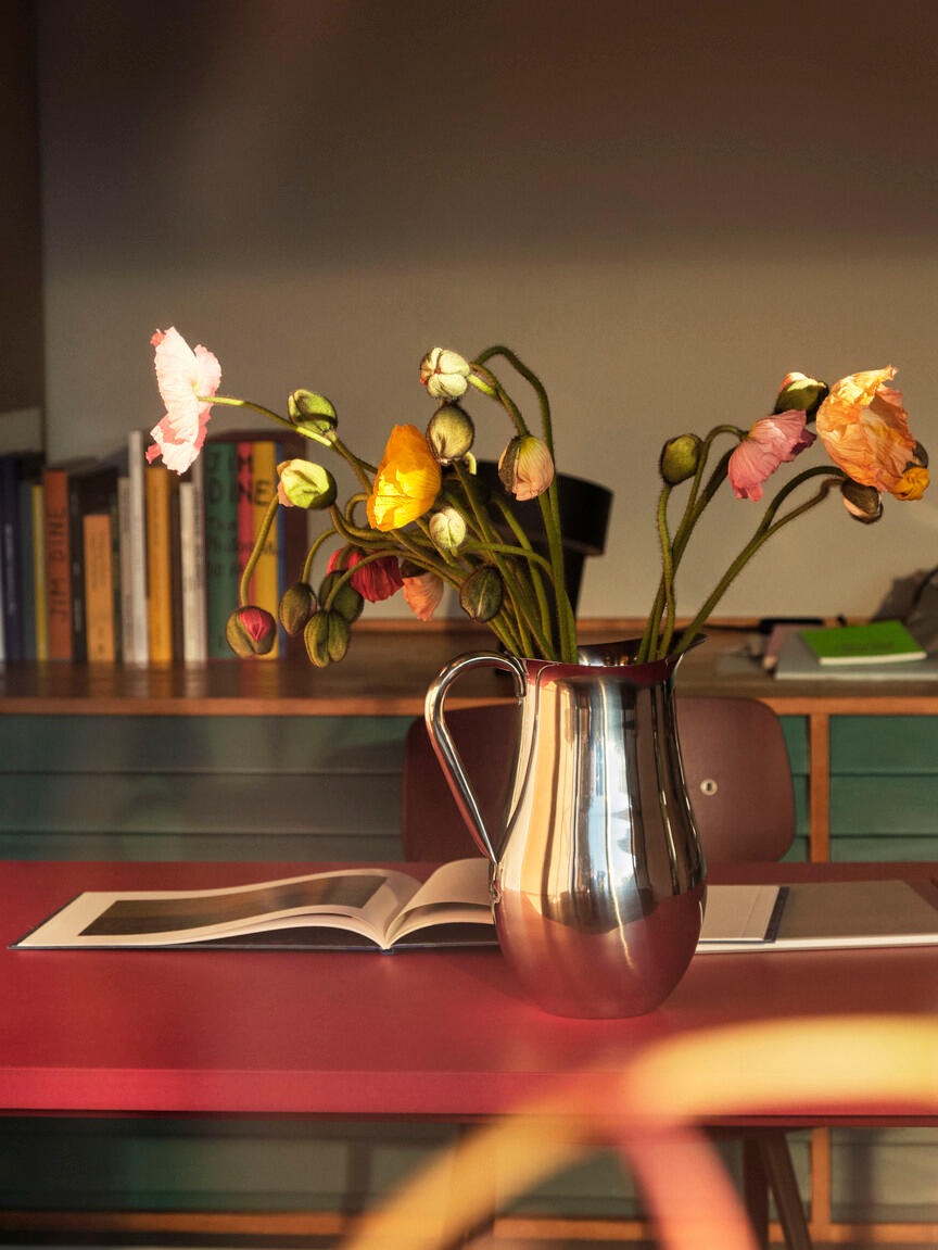 Indian Steel Pitcher - X-large